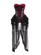 Blood Supply Hell Alice Bloomers Bolero and Corset Top Set(2 Colours/Full Payment Without Shipping)